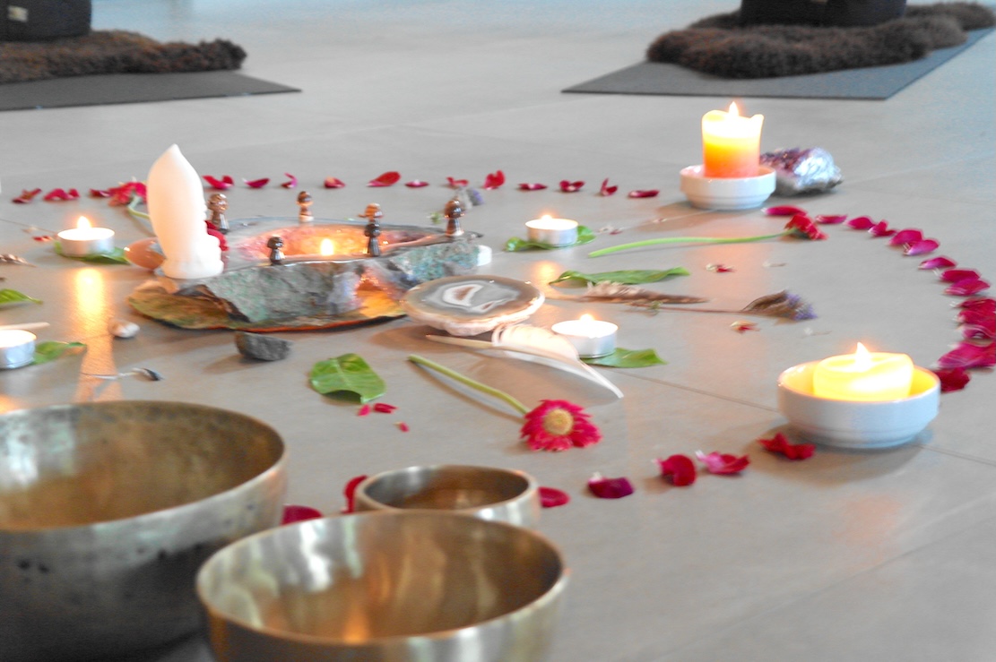 altaar klankschalen retraite